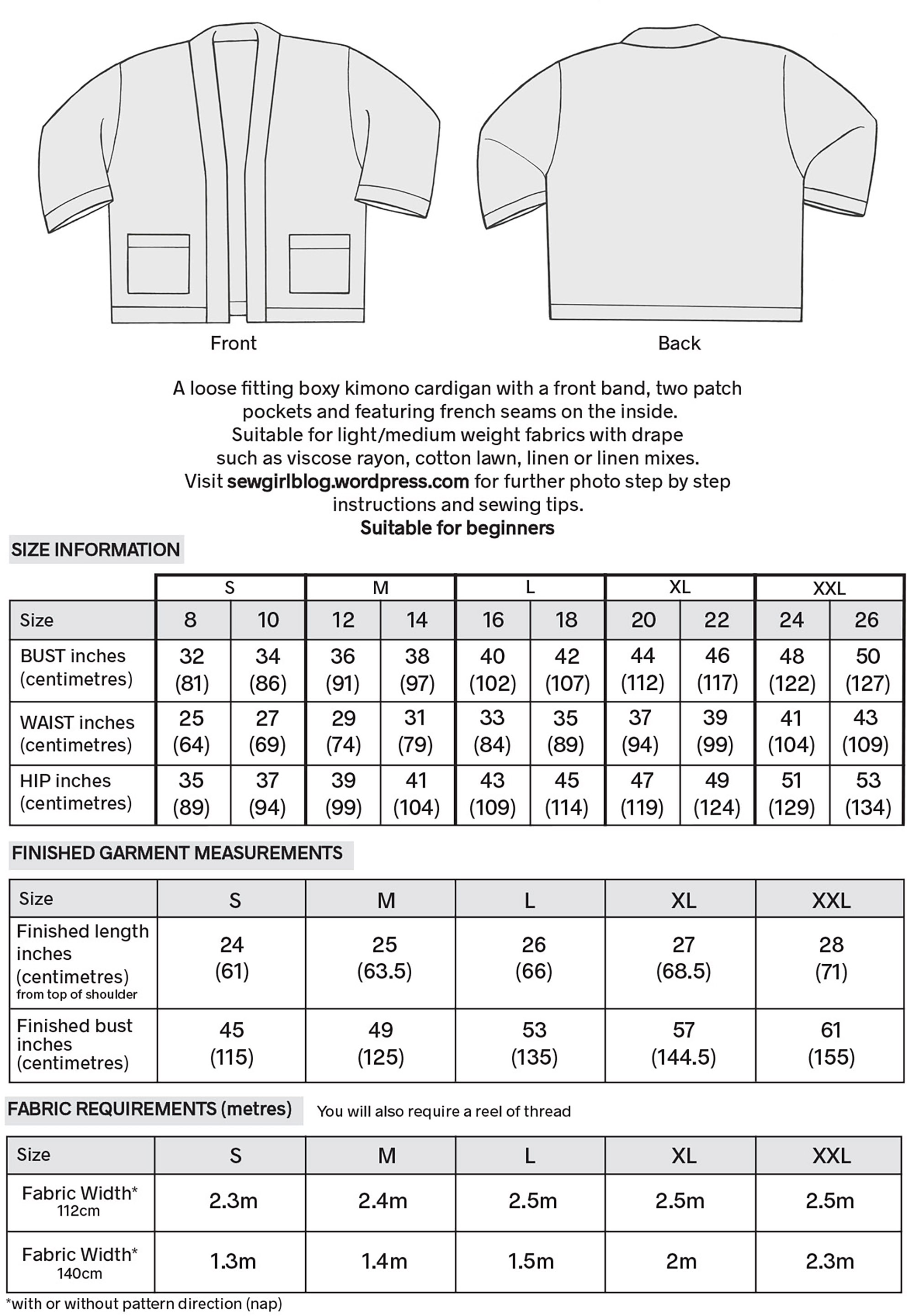 etsy SUKI BACK S-XXL